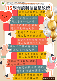 科技校院繁星榜單